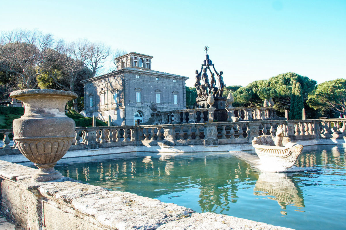 Paesaggio storico nei dintorni di Viterbo