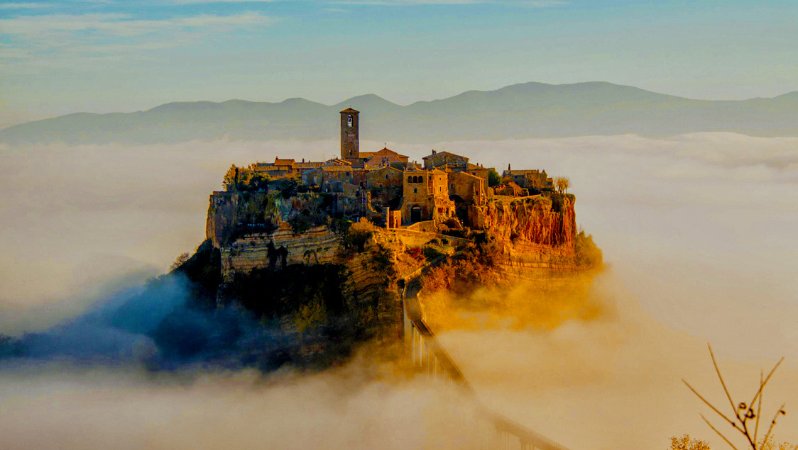 Paesaggio della Tuscia da scoprire durante un soggiorno a Viterbo